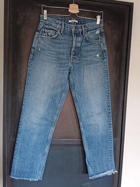 GRLFRND Helena Jeans Size 27 100% Cotton Denim